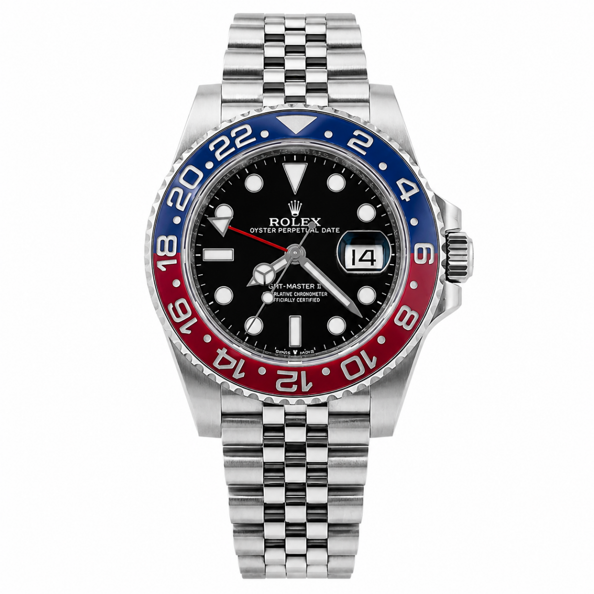 ROLEX GMT-MASTER II | Pepsi Jubilee 126710BLRO