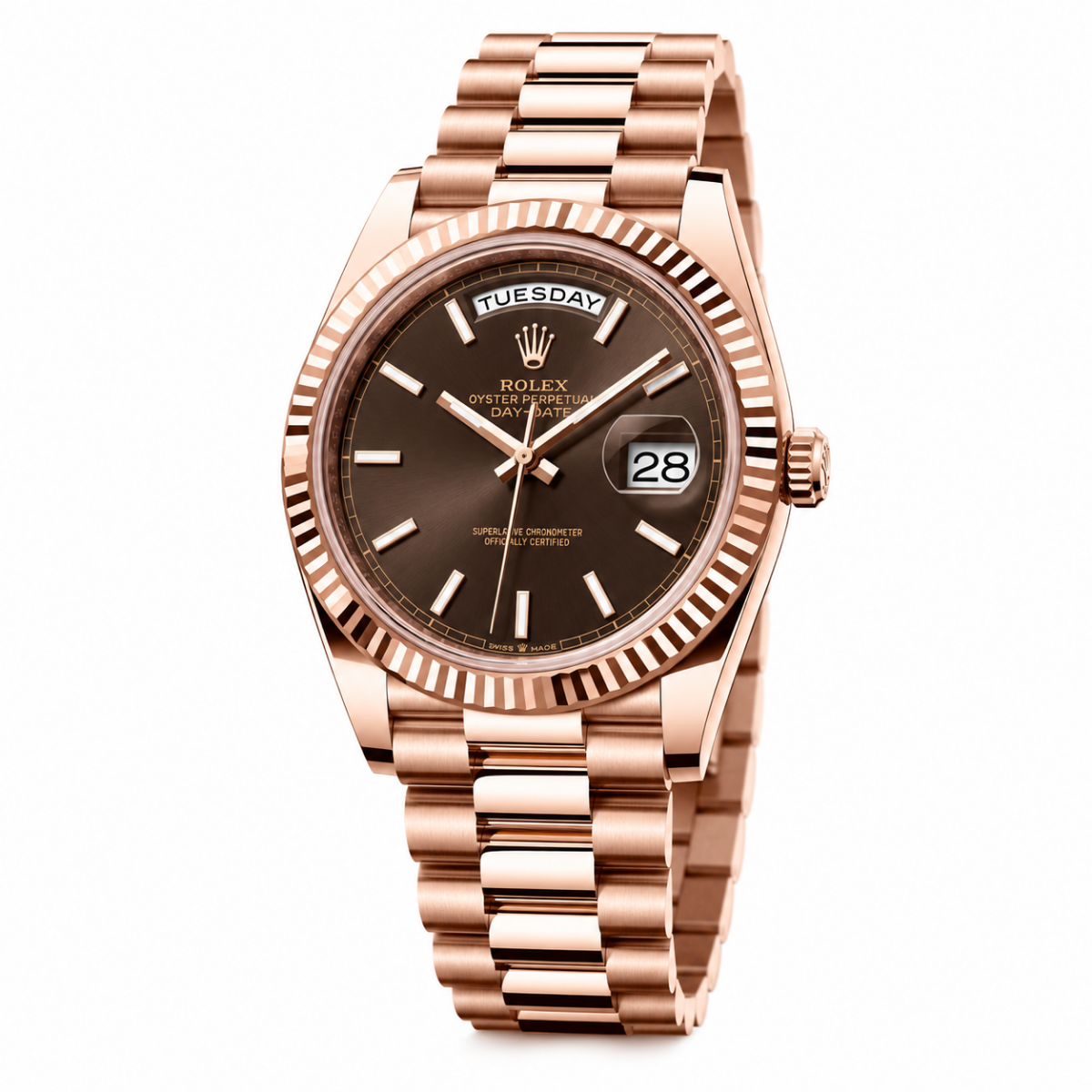 ROLEX DAY-DATE | Rose Gold 228235