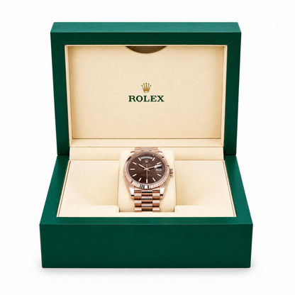 ROLEX DAY-DATE | Rose Gold 228235